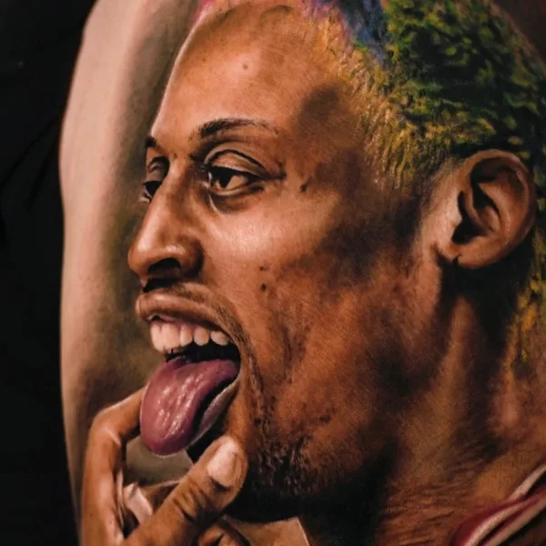 Портретная tattoo by Luigi Mansi in Latina