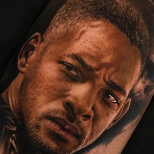 Портретная tattoo by Luigi Mansi in Latina