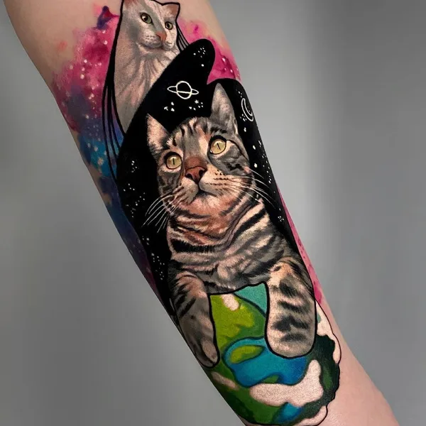 Author's Style tattoo by Melek Taştekin in Ankara
