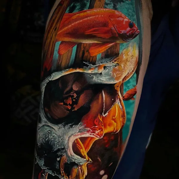Author's Style tattoo by Melek Taştekin in Ankara