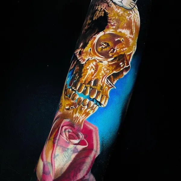 Author's Style tattoo by Melek Taştekin in Ankara