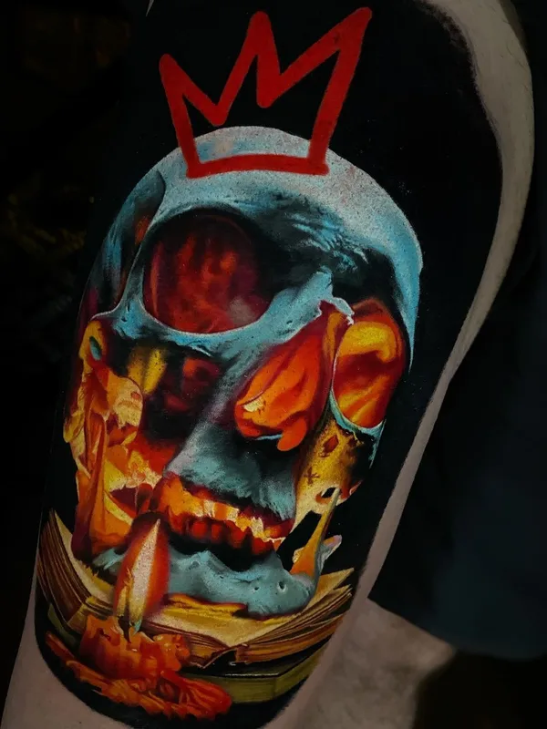 color realism tattoo auf bicep #41437 | Tätowierer Melek Taştekin