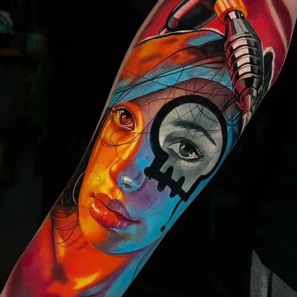 Author's Style tattoo by Melek Taştekin in Ankara