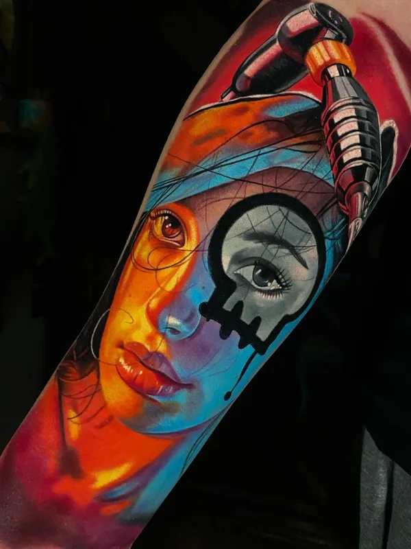 color realism tattoo auf forearm #41432 | Tätowierer Melek Taştekin