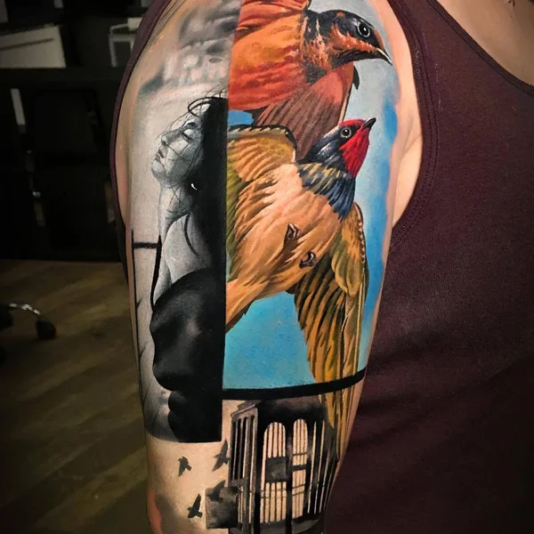 Author's Style tattoo by Emanuel Oliveira