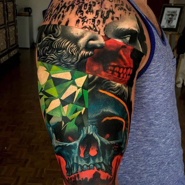 Author's Style tattoo by Emanuel Oliveira