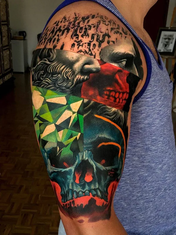 Author's Style tattoo by Emanuel Oliveira