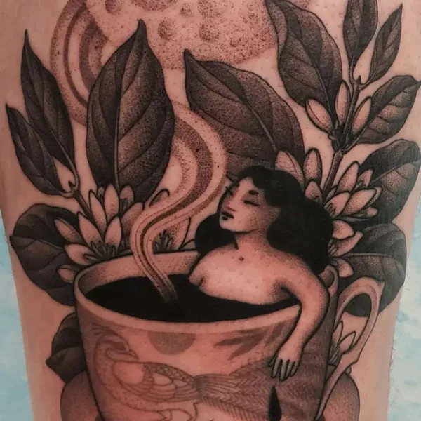 Author's Style tattoo by Yara Floresta in Curitiba