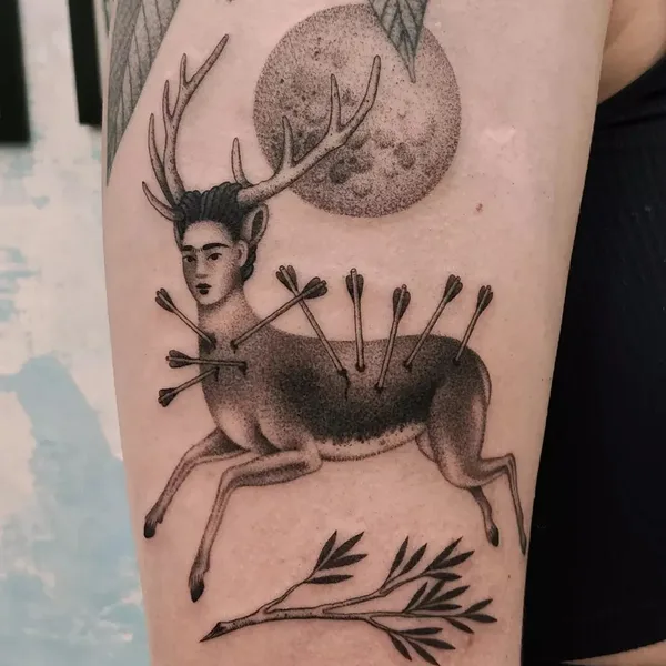 Author's Style tattoo by Yara Floresta in Curitiba