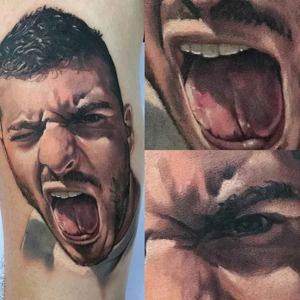 Realism tattoo by Valerio Sarpetti in Roma