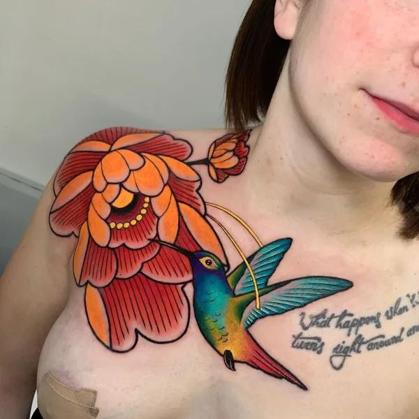 Old School tattoo by Andrea Veronesi in Giussano
