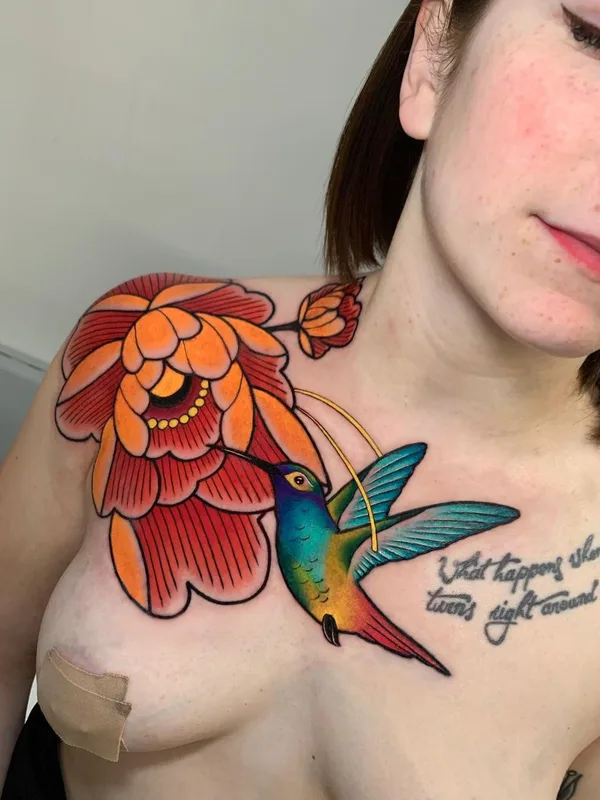 Old School tattoo by Andrea Veronesi in Giussano