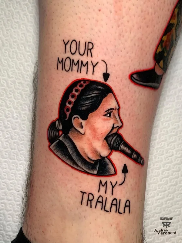 Old School tattoo by Andrea Veronesi in Giussano