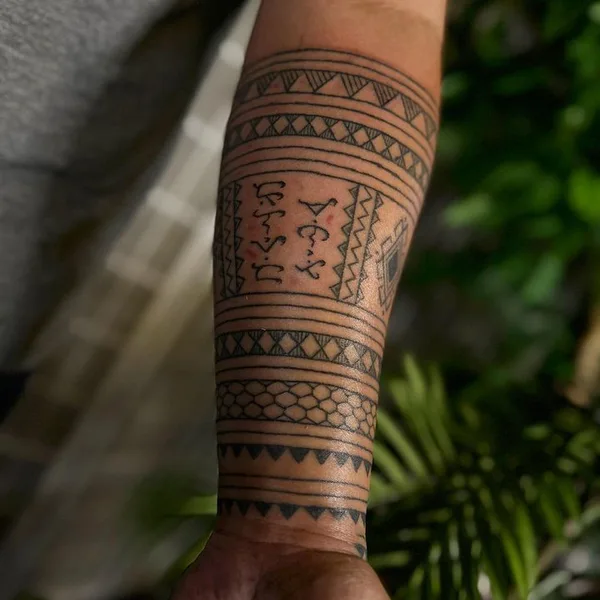 Ornamental tattoo by Ayla Roda in Baltimore