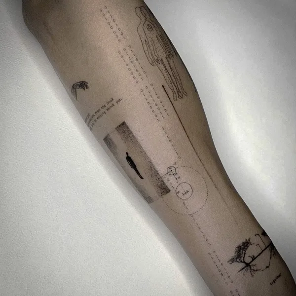 whipshading tattoo by Ольга Тимичева in Beograd
