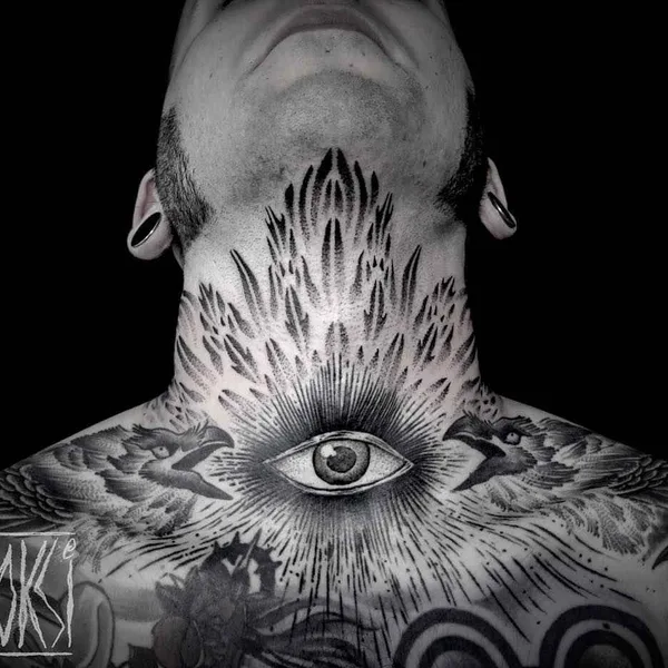 Ornamental tattoo by Noksi in Bordeaux