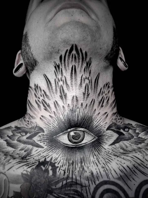 Ornamental tattoo by Noksi in Bordeaux