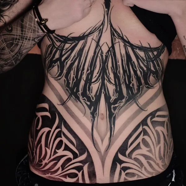 freehand tattoo by Евгений Сидоров in Saint Petersburg