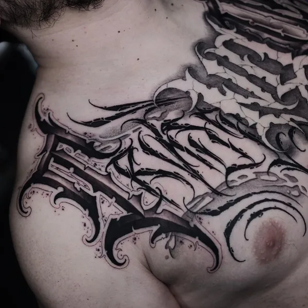 freehand tattoo by Евгений Сидоров in Saint Petersburg