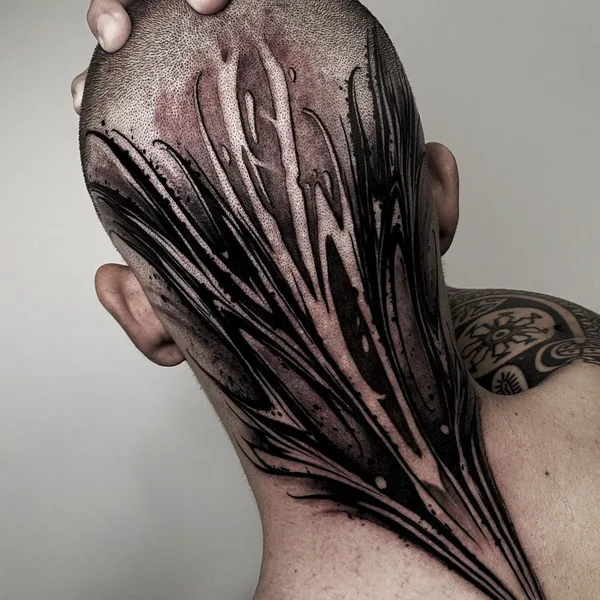 Lettering tattoo by Алексей Бойко in Saint Petersburg
