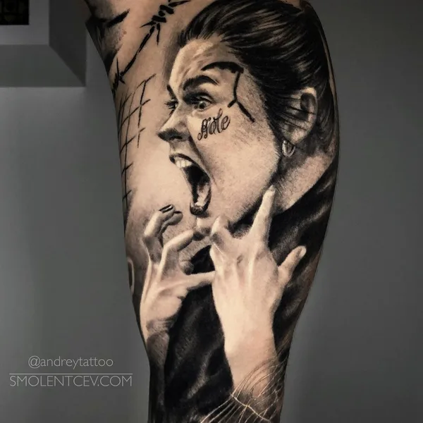 Realism tattoo by Андрей Смоленцев in Moscow