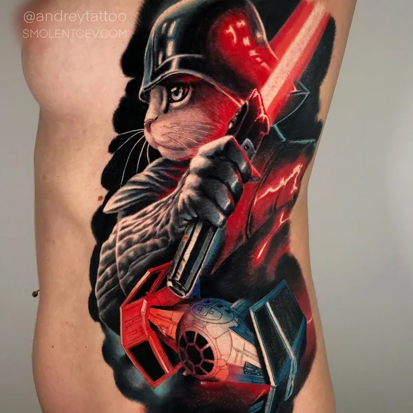 Realism tattoo by Андрей Смоленцев in Moscow