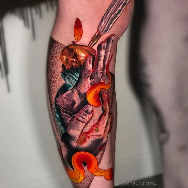 Realism tattoo by Андрей Смоленцев in Moscow