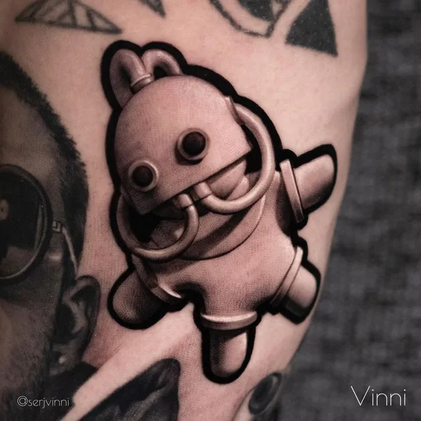 Portrait tattoo by Сергей Vinni in Moscow