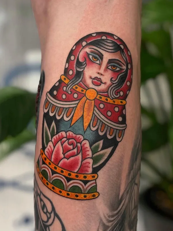 color traditional татуировка на forearm #45723 | Тату мастер Марина Гончарова