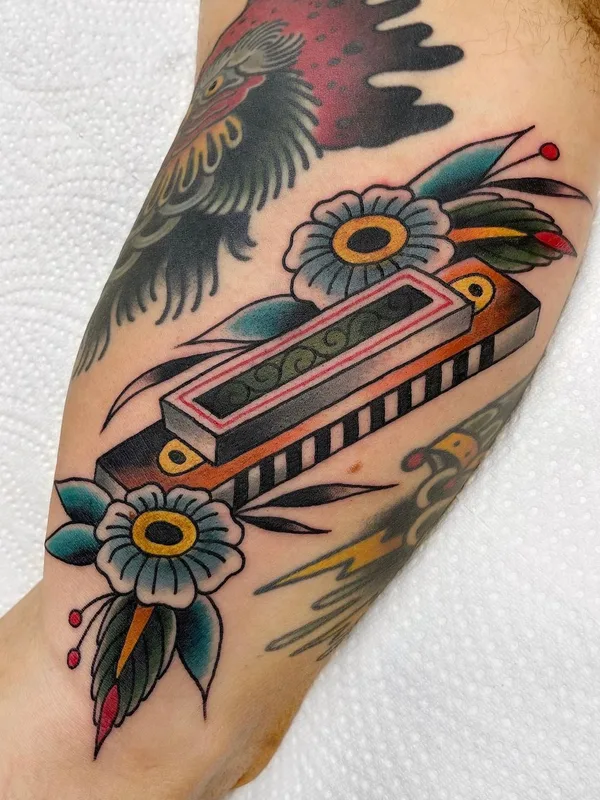 color traditional татуировка на forearm #45718 | Тату мастер Марина Гончарова