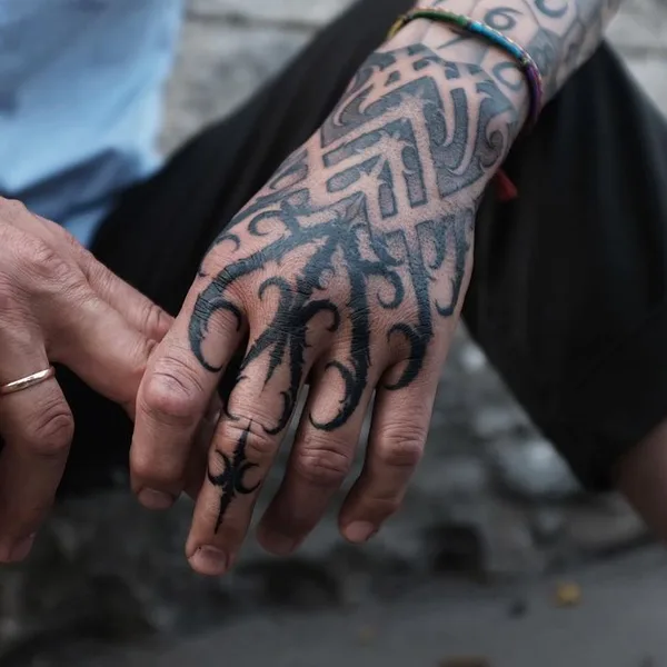 Леттеринг tattoo by Сергей Murdoc in Санкт-Петербург