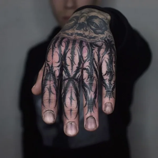 Леттеринг tattoo by Сергей Murdoc in Санкт-Петербург