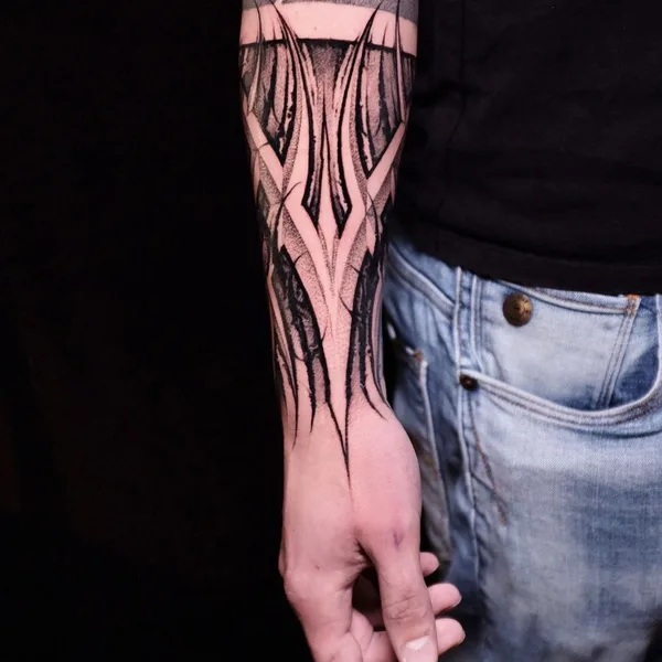Леттеринг tattoo by Сергей Murdoc in Санкт-Петербург