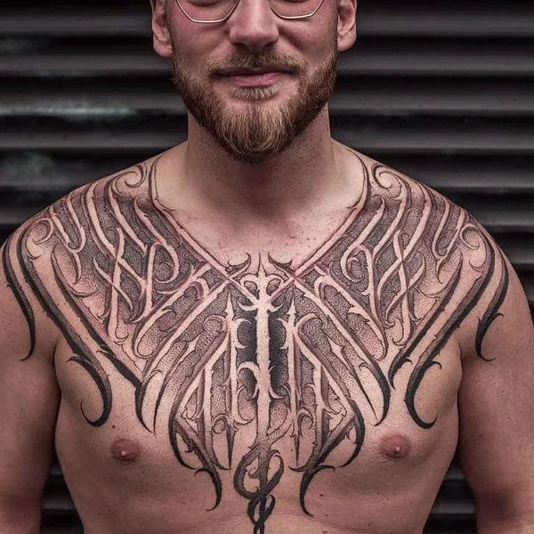 Леттеринг tattoo by Сергей Murdoc in Санкт-Петербург