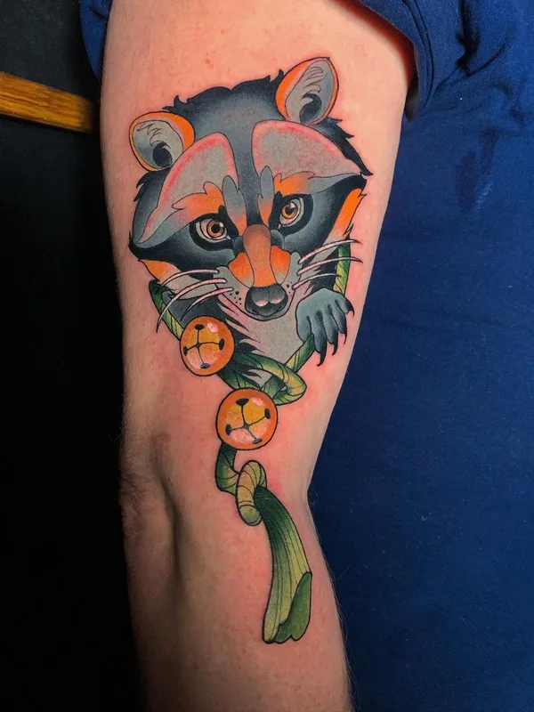 color neo traditional Tatuaggio su outer arm #45764 | Tatuatore Александр Николаев