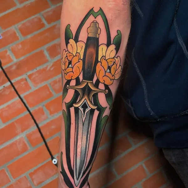 Neo Traditional tattoo by Александр Николаев in Saint Petersburg