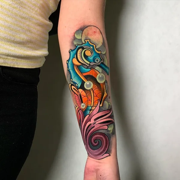 Neo Traditional tattoo by Александр Николаев in Saint Petersburg
