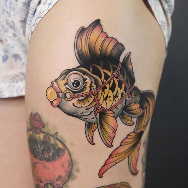 Neo Traditional tattoo by Андрей Малафеев in Уфа