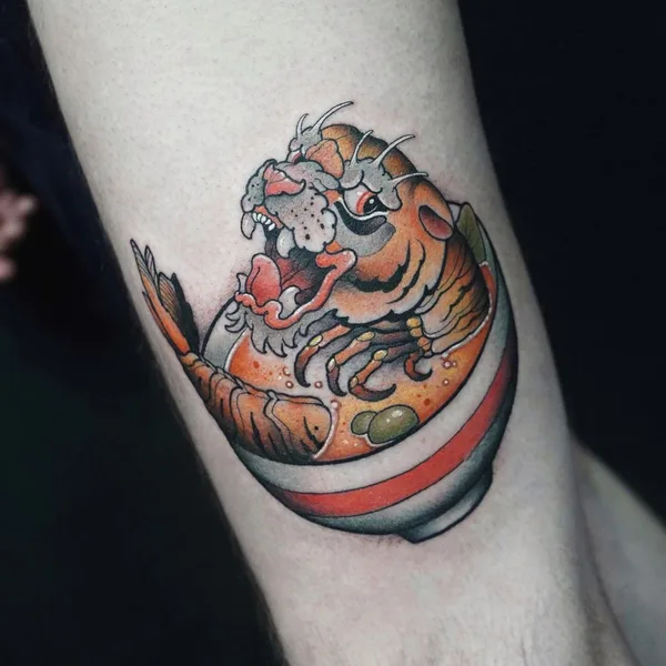 Neo Traditional tattoo by Андрей Малафеев in Уфа