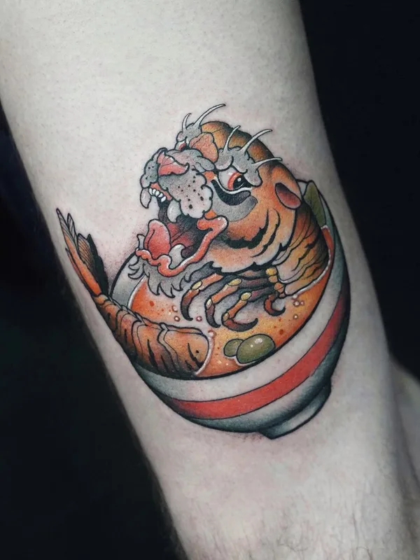 color neo traditional 타투 부위 forearm #45802 | 타투이스트 Андрей Малафеев