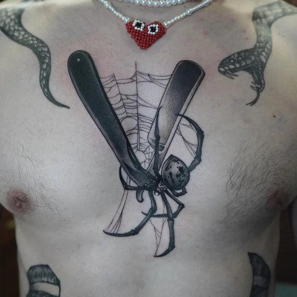 Neo Traditional tattoo by Андрей Малафеев in Уфа