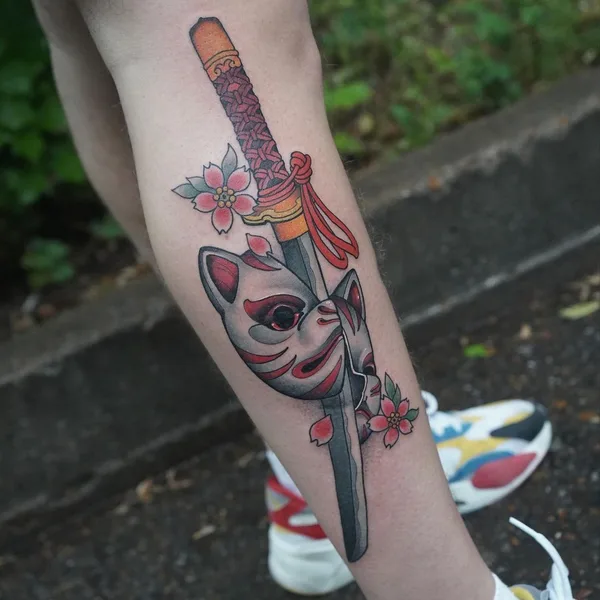 Neo Traditional tattoo by Андрей Малафеев in Уфа