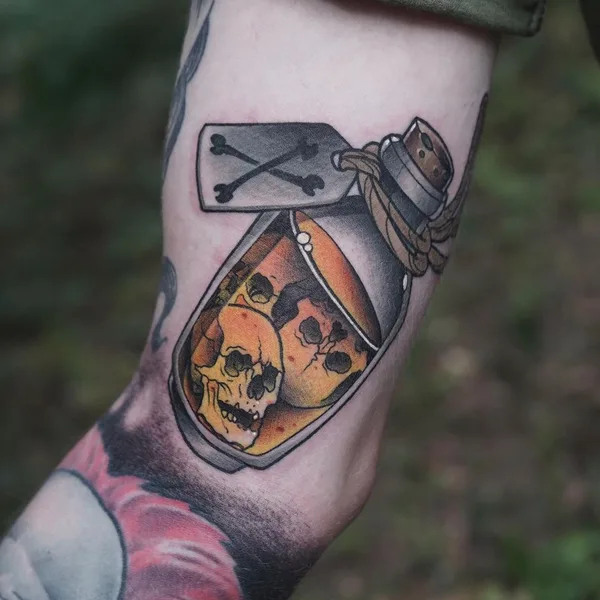 Neo Traditional tattoo by Андрей Малафеев in Уфа