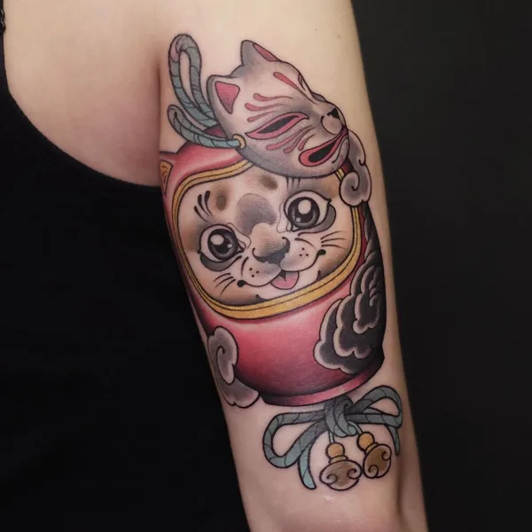 Neo Traditional tattoo by Андрей Малафеев in Уфа