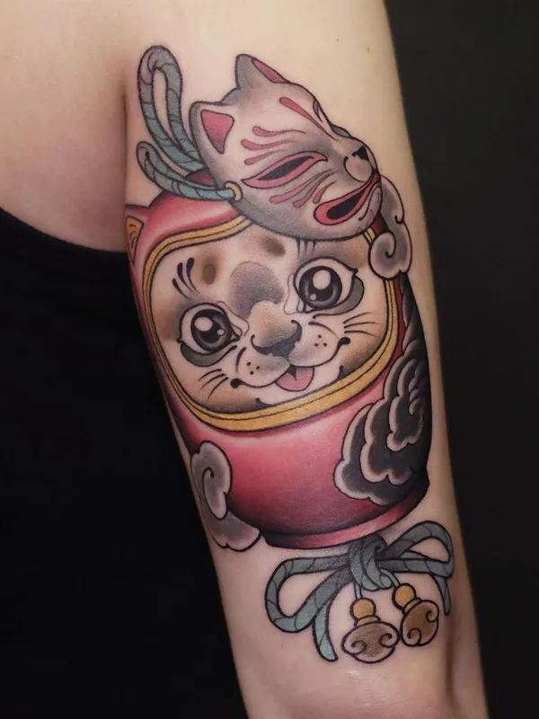 female color japanese 타투 부위 forearm #45792 | 타투이스트 Андрей Малафеев