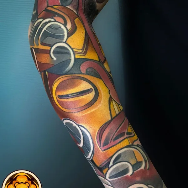 Neo Traditional tattoo by Даниил Погорелов in Челябинск