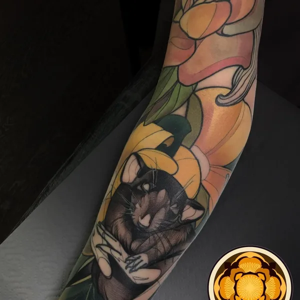Neo Traditional tattoo by Даниил Погорелов in Челябинск