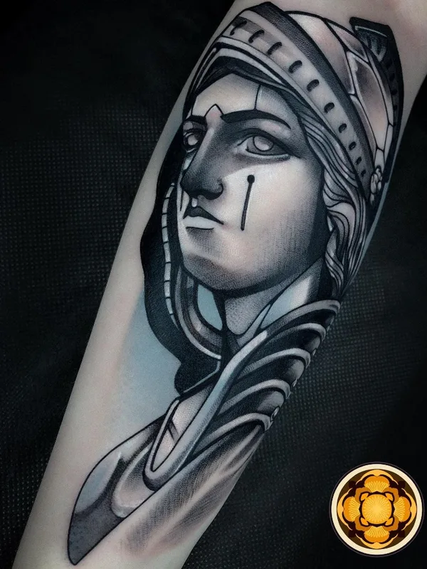 black and grey realism Tatuaggio su forearm #45806 | Tatuatore Даниил Погорелов