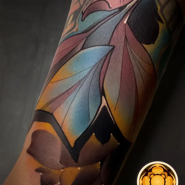Neo Traditional tattoo by Даниил Погорелов in Челябинск
