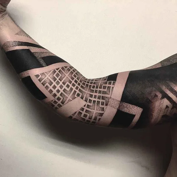 Ornamental tattoo by Chester Lee (Oddtattooer) in Singapore